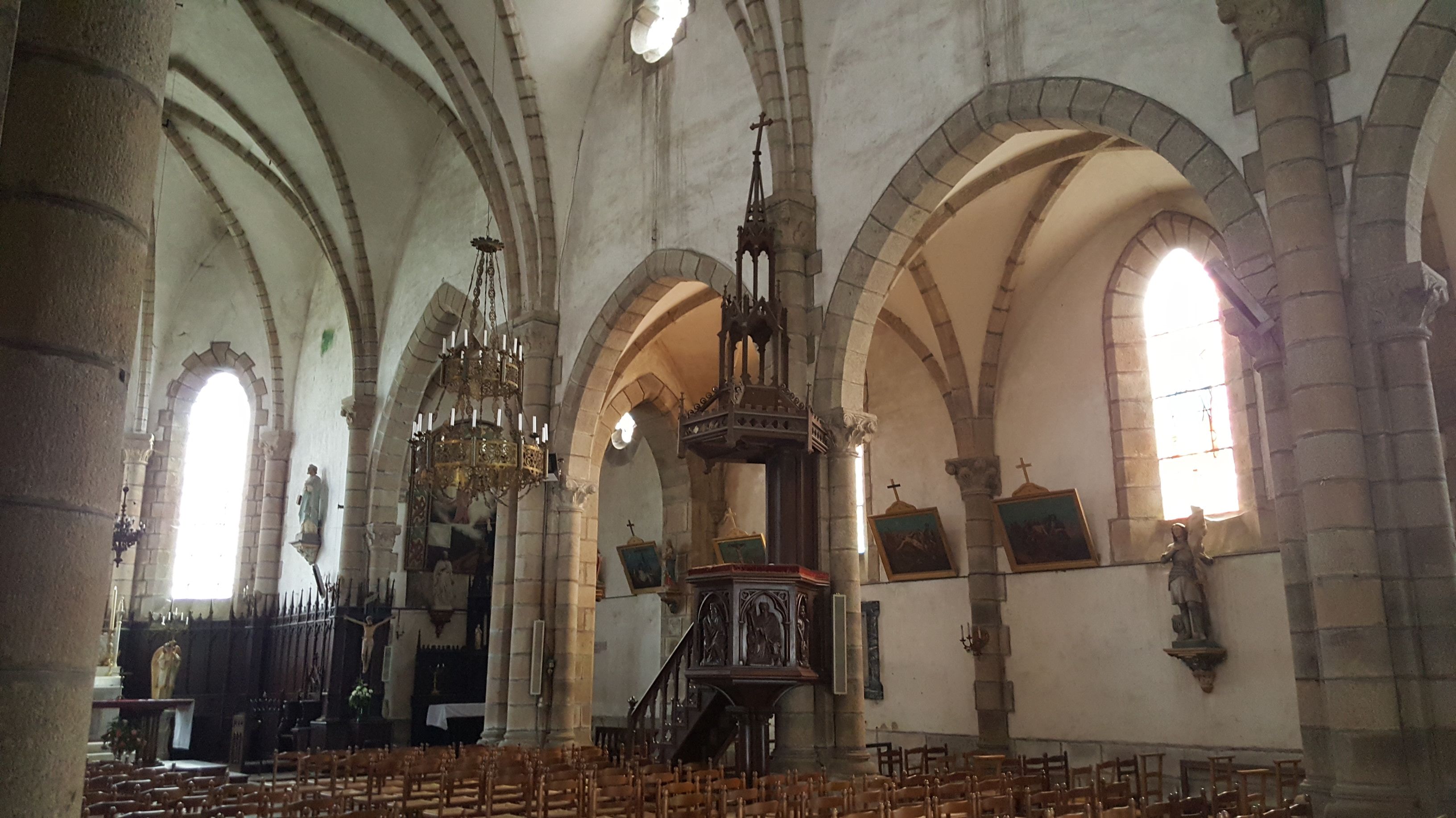 Eglise de SaintSulpicelesFeuilles I Faire don I Fondation du patrimoine