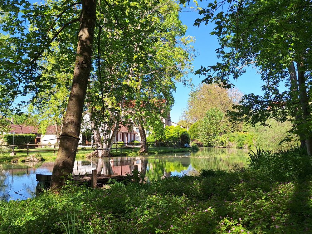 Vue sur le moulin