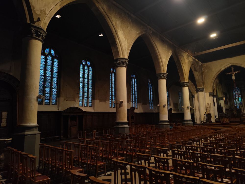 Intérieur de l'église Saint-Martin de Wormhout