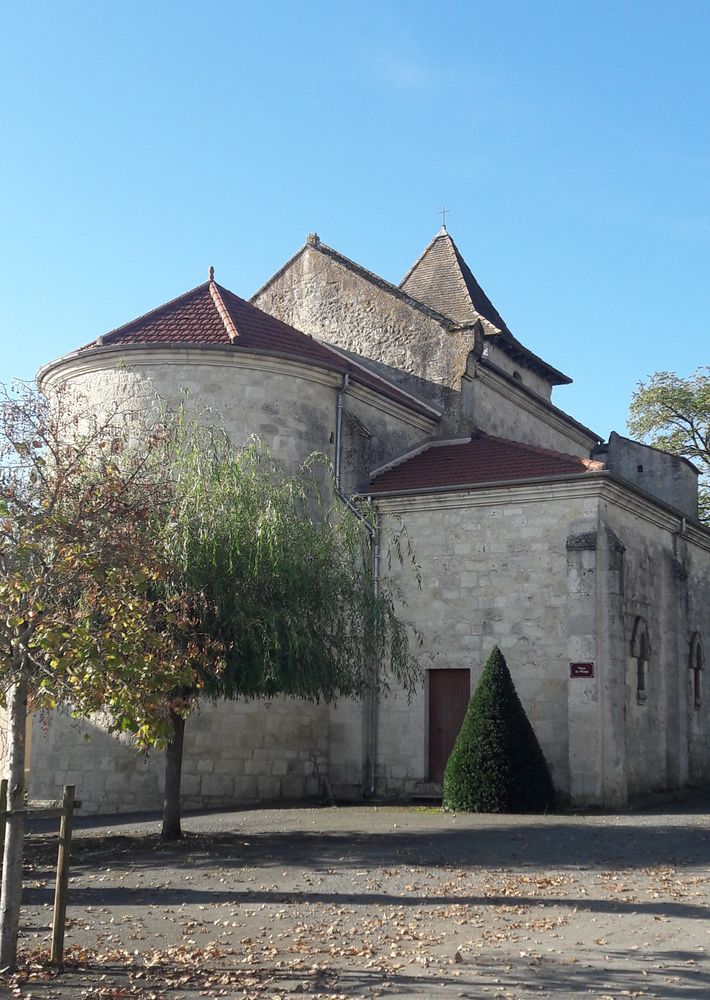 Eglise Saint-Jean à Cours après travaux phase 1