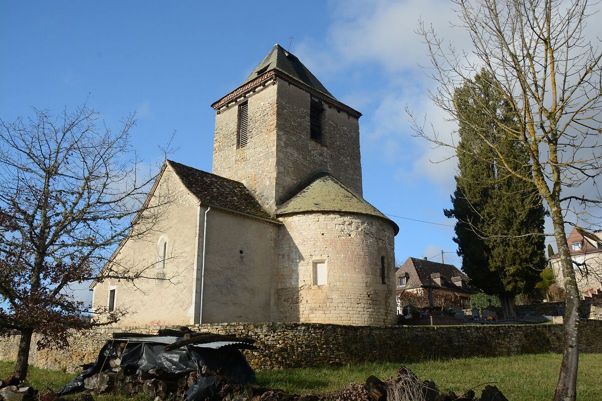 Eglise de Blanzaguet à Pinsac I Faire don I Fondation du patrimoine